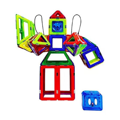 주문 어린이용 자석 타일 원격 제어 로봇 자석 놀이 블록 STEM 교육 online manufacture