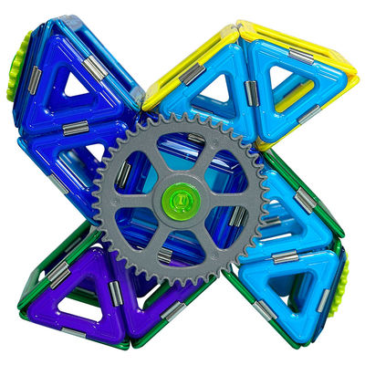 주문 STEM 교육 다채로운 자기 타일 건물 세트 부메랑 모양 블록 장난감 online manufacture
