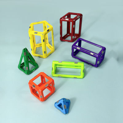주문 어린이 자석 건물 세트, 3차원 건설 자석 모양 타일 online manufacture