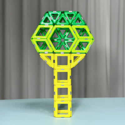 주문 3D 크리에이티브 자석 타일 프리스타일 다재다능한 모양 나무 자석 모양 건물 세트 online manufacture