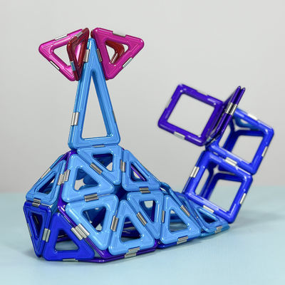 환경 친화적 인 자기 타일 동물 고래 3D 건설 어린이을위한 최고의 선물 장난감