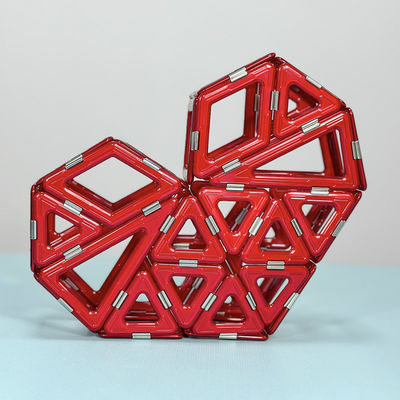 큰 규모의 사랑 자기 모양 건물 세트 블록 장난감 DIY 3D 크리에이티브
